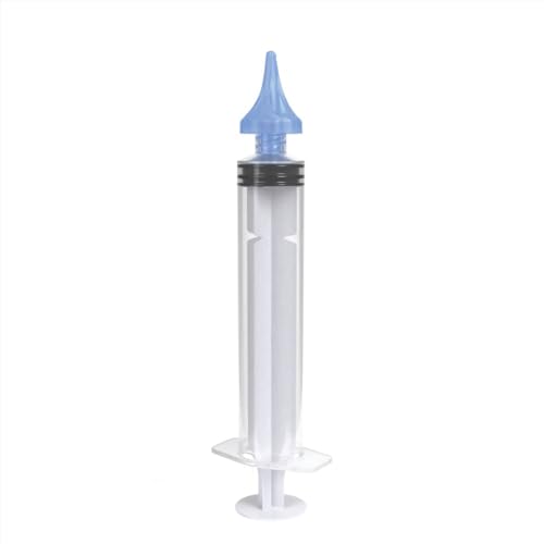 Ezy Dose Ear Wax Removal Syringe Tri-Stream Tip, 20mL Capacity, Clear |