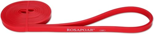 ROSAPOAR Resistance Band Pull up Band Fitness Exercise Bands Natural Latex for