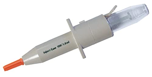 Ambimedinc Inject-Ease, Syringe Injector for Subcutaneous Injections or Needle Depths of 1/2"