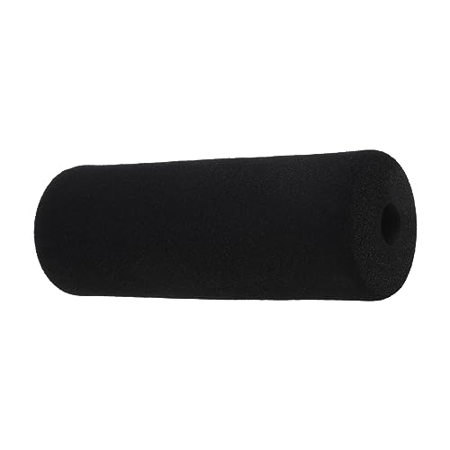 Black Foam Foot Pads Rollers Soft Buffer Tube Cover Machine Tube Leg Gym Replacement Parts for Home Exercise Equipment Resistance Band Sleeve