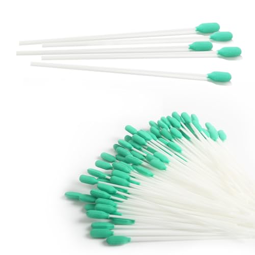 WASHINBED Tracheostomy Cleaning Swabs (50 or 100-Pack)-Tube Brushes for Tracheostomy Care Kits