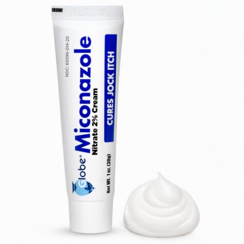 Globe Miconazole Nitrate 2% Antifungal Cream, 1 oz Tube, 1 Pack |