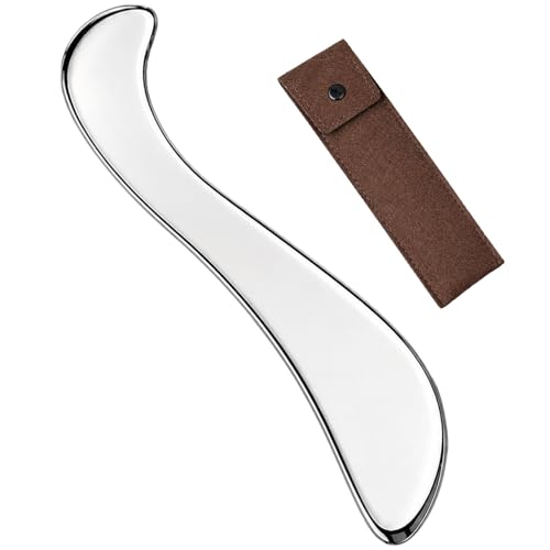 Muscle Scraper Tools, Stainless Steel Guasha Tool for Body, Scraping Tool Physical Therapy, Myofascial Release Tool, Massage Tools for Deep Tissue