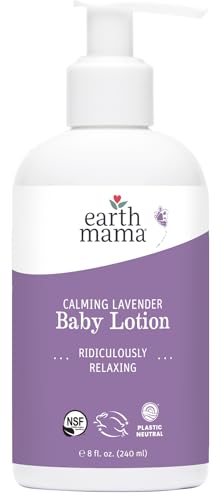 Earth Mama - Calming Lavender Baby Lotion for Dry Skin - 8