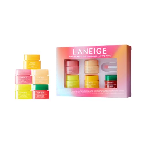 LANEIGE Midnight Minis Holiday Set | Korean Overnight Lip Treatment Set |