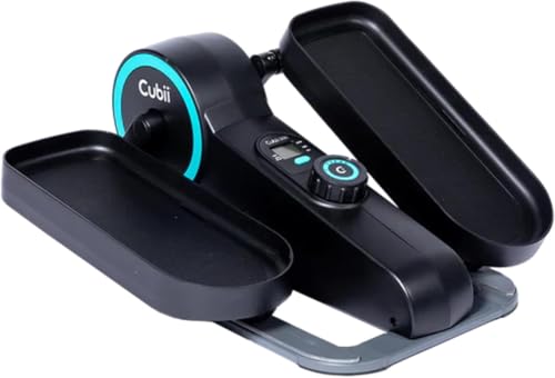 Cubii Move Under Desk Elliptical Bike Exerciser, Leg Exercise Machine, Aqua |