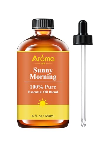 AromaLYA 100% Pure Essential Oil Blends - Sunny Morning | Citrus Blend