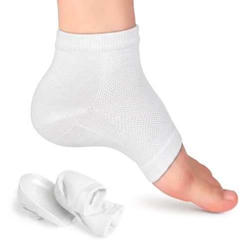 Height Increase Insoles 1 Inch Invisible Heightening Socks, Breathable Hollow SEBS Gel