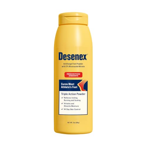 Desenex Anti-Fungal Foot Powder, Athlete's Foot Treatment, 3 oz Bottle | Foot