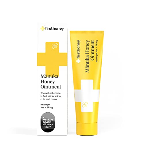 First Honey Wound Healing Ointment [ 1oz - 28.4g ] | 100%