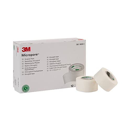 3M™ Micropore™ Surgical Tape 1530-1, 1 IN x 10 YD (2,5cm x