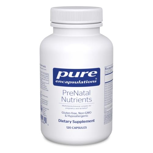Pure Encapsulations PreNatal Nutrients, 120 Capsules | For Pregnancy and Lactation, Aids