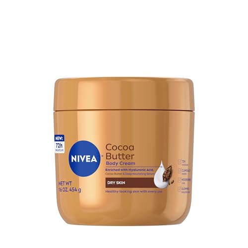 NIVEA Cocoa Butter Body Cream for Dry Skin, 16 OZ | Body