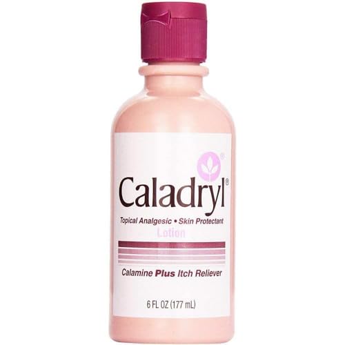 Caladryl Calamine Lotion for Itching, Insect Bites & Poison Ivy, 6 Fl