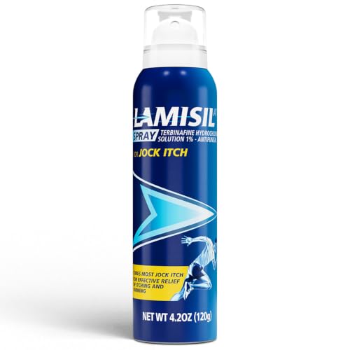 Lamisil Jock Itch Antifungal Spray, 1 Week Treatment Terbinafine, 4.2 Oz |