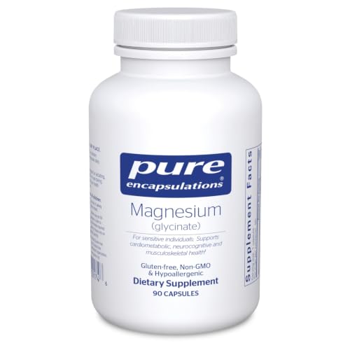 Pure Encapsulations Magnesium (Glycinate), 90 Capsules | Supplement to Support Stress Relief,