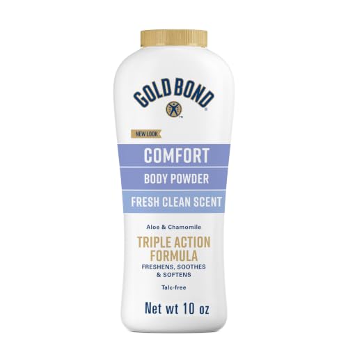 Gold Bond Comfort Body Powder, Talc-Free, Fresh Clean Scent, 10 oz |