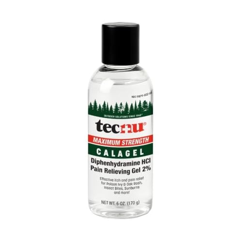 Tecnu Calagel Anti Itch Gel for Poison Ivy & Bug Bites/Stings, Rashes