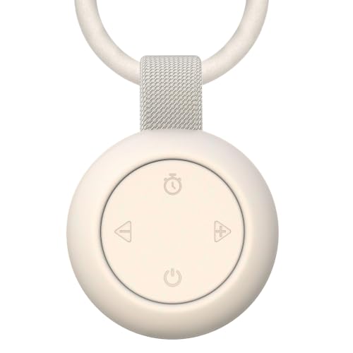 Portable Baby Sound Machine & Essentials for Babies & Kids-Putty | White
