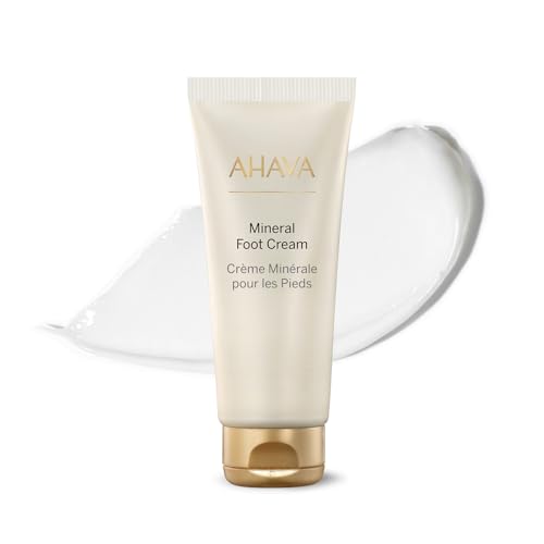 AHAVA Dead Sea Water Mineral Foot Cream - Nourishes & Hydrates Dry