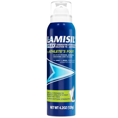 Lamisil Athletes Foot Antifungal Spray 1 Week Treatment Terbinafine, 4.2 oz |