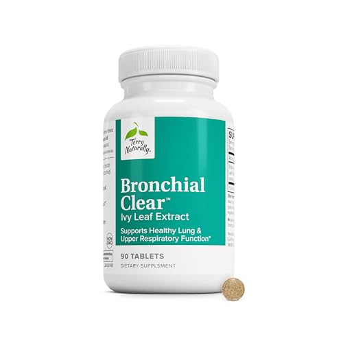Terry Naturally Bronchial Clear - Lung Function and Bronchial- 90 Count |