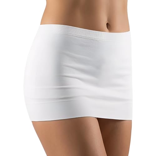JNYDFCHM Ostomy Support Garment, Ostomy Wrap for Women, Ostomy Belt for Women Men, Ostomy Bag Covers 47-1/2" - 55-1/2" Hip Circumference (White, L/XL)