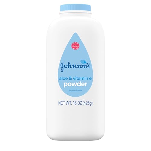 Johnson's Baby Powder with Cornstarch, Aloe & Vitamin E, 15 oz |