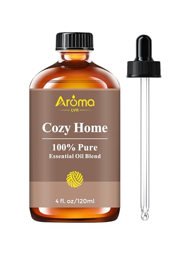 AromaLYA 100% Pure Essential Oil Blends - Cozy Home | Warm-Woods Blend