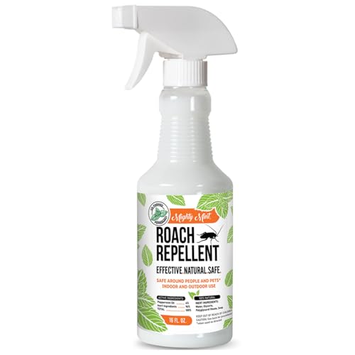 Mighty Mint Peppermint Oil Roach Repellent Spray, 16 oz | Natural Cockroach
