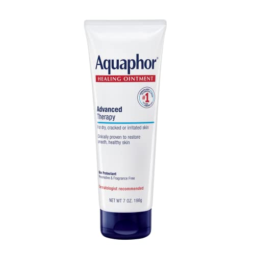 Aquaphor Advanced Therapy Healing Ointment, Skin Protectant, 7 OZ | Clinically Proven