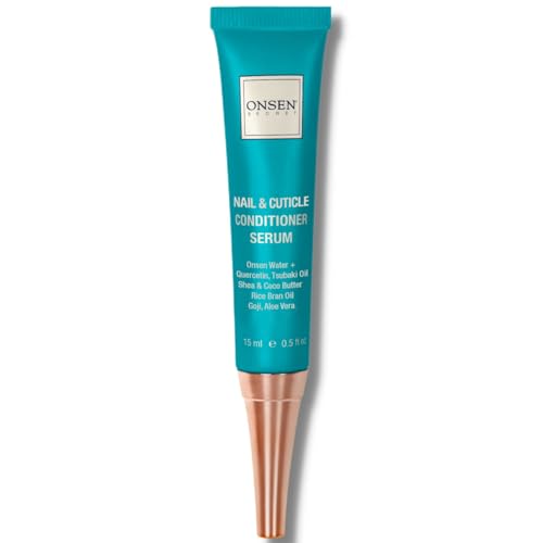 ONSEN Nail & Cuticle Cream Treatment w/Japanese Tsubaki, Jojoba & Lavender Oil,