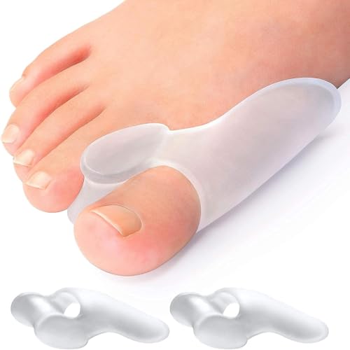 Promifun Bunion Cushion Protector, 10 Packs of Bunion Corrector Pads with Separator
