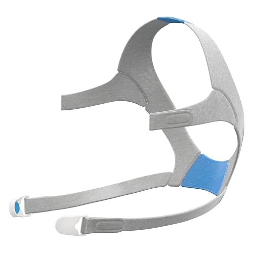 Resmed AirFit F20 Headgear Replacement Full-Face CPAP Mask, Large, Blue | Replacement