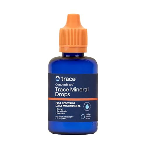 Trace Minerals ConcenTrace Mineral Drops, 70+ Ionic Minerals, 2 fl oz |