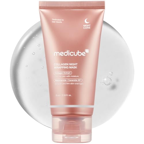 medicube Wrapping Mask Collagen - Overnight Peel Off Facial Mask | Elasticity
