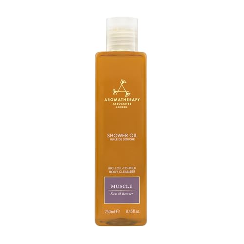 Aromatherapy Associates De-Stress Muscle Shower Oil | Powerful Blend of Ginger and