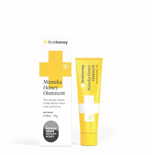 FIRST HONEY Manuka Wound Ointment [.75oz - 21g] | Rapid Wound Repair