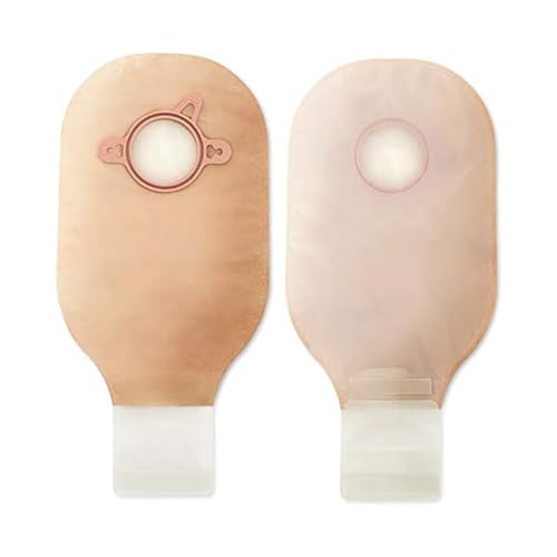 Hollister 18004 New Image™ 2-Piece 12” Drainable Ostomy Pouch, 10 Pack |