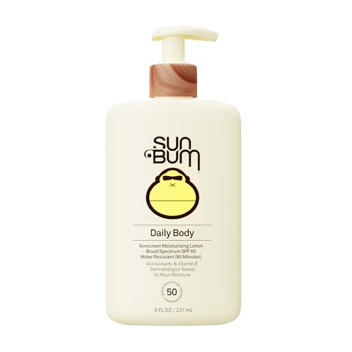 Sun Bum Daily SPF 50 Sunscreen Body Lotion with Vitamin E -