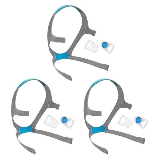 Airfit f20 Headgear, 3-Pack CPAP Mask Headgear Strap CPAP Supplies, Large |