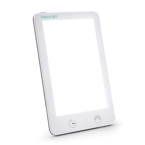 Verilux HappyLight Lumi Plus - Light Therapy Lamp with 10,000 Lux, UV-Free,