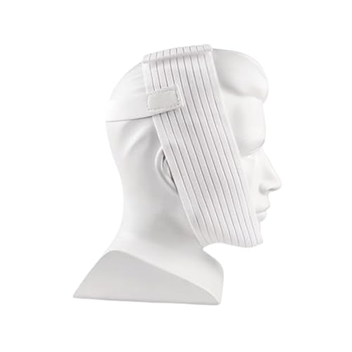 Bistras Super Deluxe White Chin Strap for Cpap Users - Anti Dry