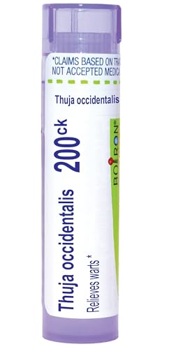 Boiron Thuja Occidentalis 200Ck Homeopathic Medicine for Warts - 80 Pellets |