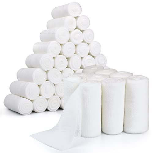 AFFORDTEX Gauze Bandages – 36 Rolls - Premium First Aid Supplies for