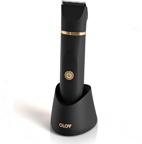 OLOV Electric Body Hair Trimmer - Groin Trimmer for Men - Bikini