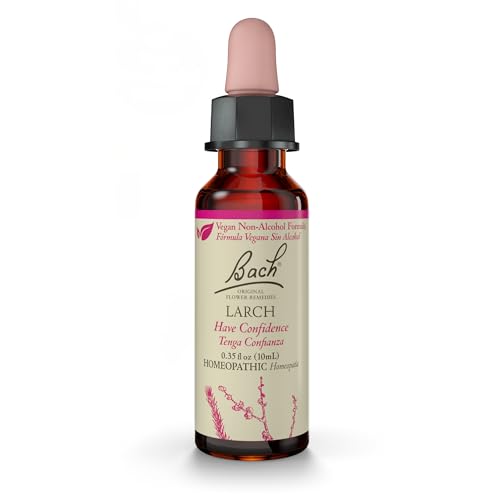Bach Original Flower Remedies, Larch (Non-Alcohol Formula) - Have Confidence - Natural