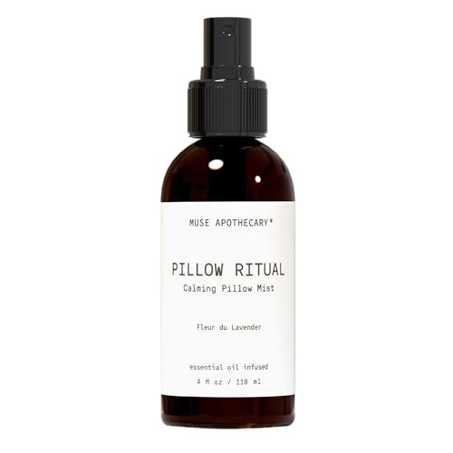 Muse Apothecary Pillow Ritual - Aromatic, Calming and Relaxing Pillow Mist, Linen