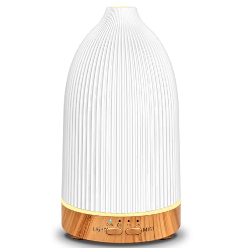 URPOWER 150mL Essential Oil Diffusers for Home Aromatherapy Diffuser | With 7