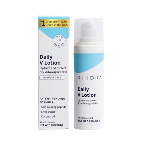 Kindra Daily V Lotion - for Dryness, with Hyaluronic Acid - 60